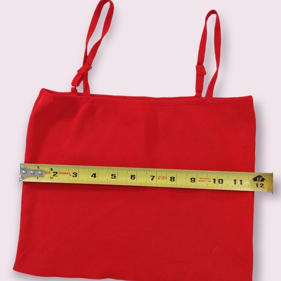 LF Seek the Label Red Crop Top - Picture 3 of 6